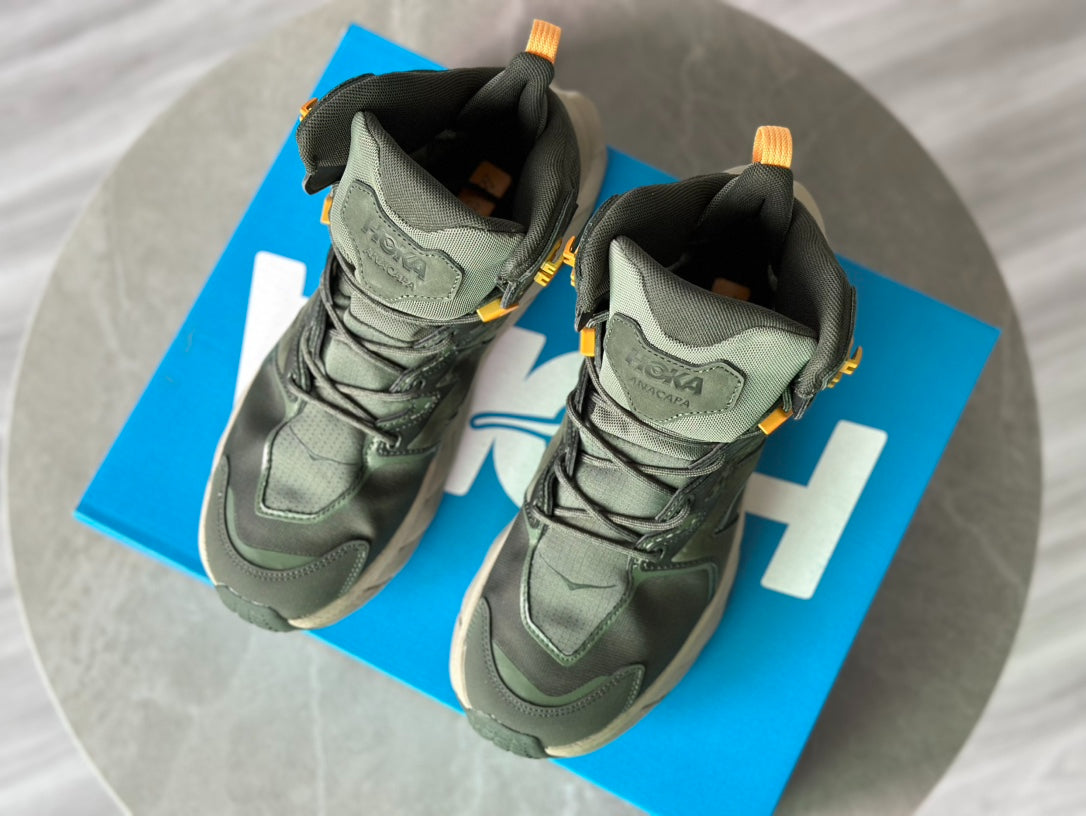 HOKA Anacapa Mid GTX Dark green | Dark gray