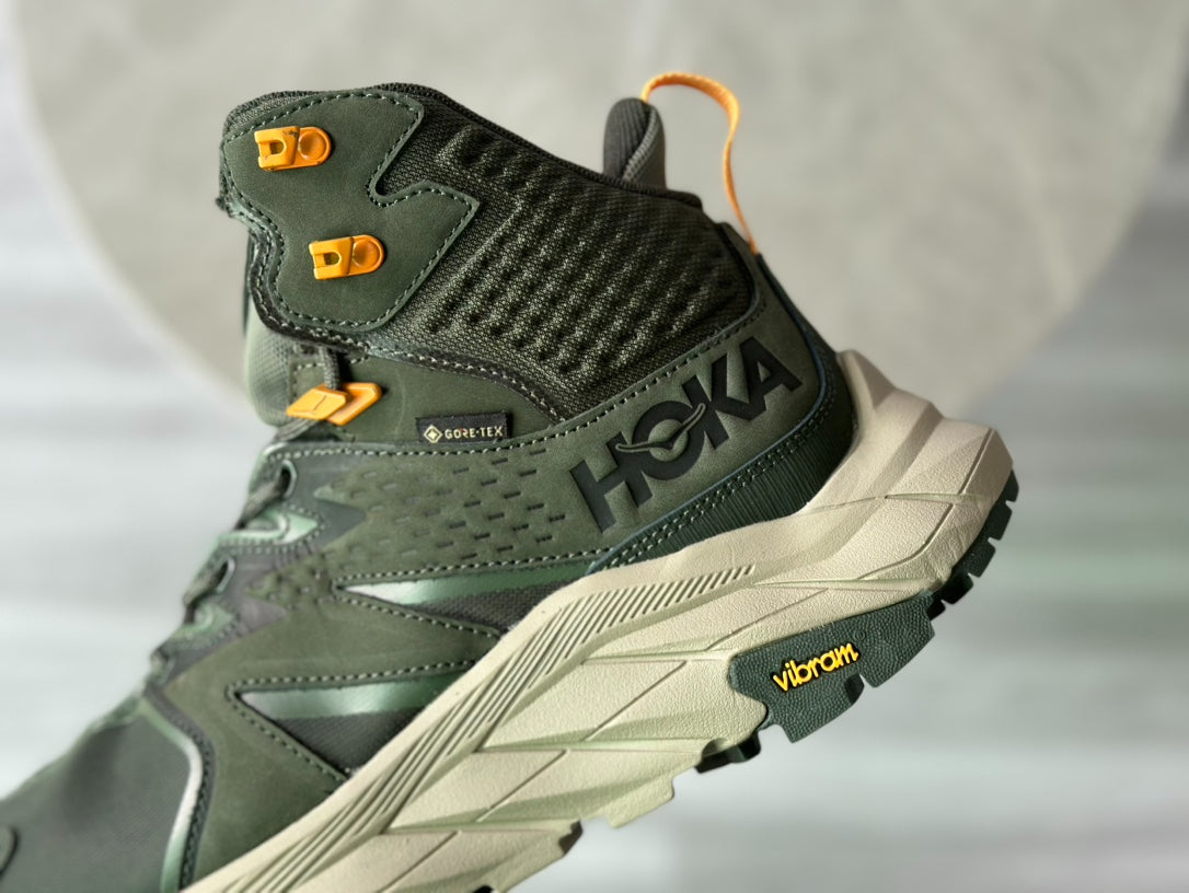 HOKA Anacapa Mid GTX Dark green | Dark gray